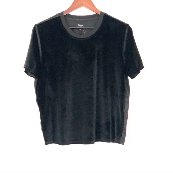 Hudson Jeans Velvet Crop Tee - Picture 4 of 8
